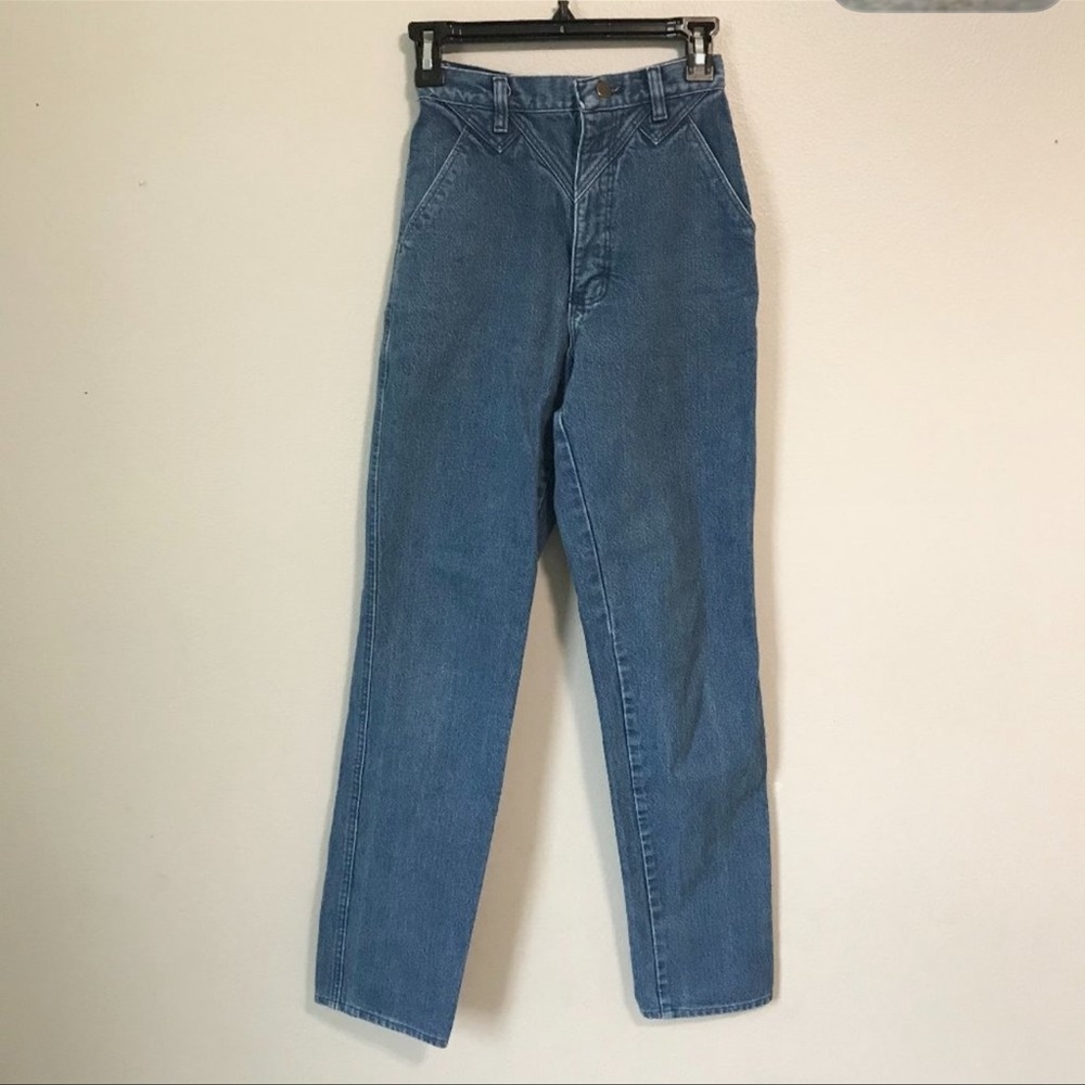 RARE Vintage 80s Wrangler Silverlake Ultra High Waist
Y Yoke Mom Jeans